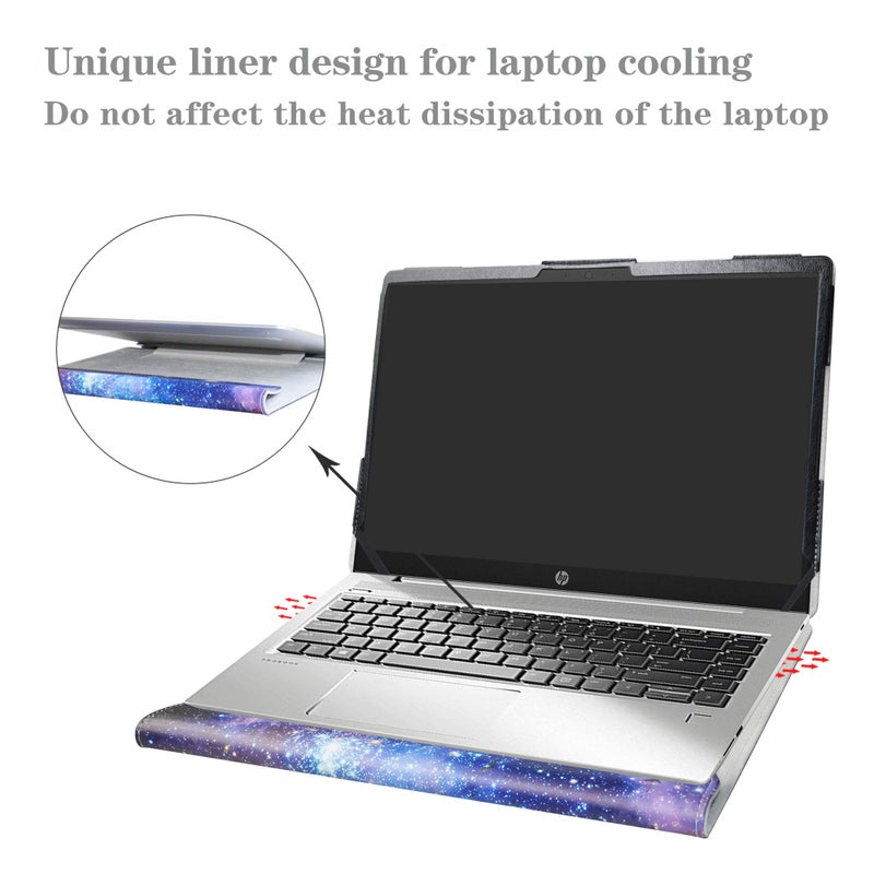 Alapmk Protective Case for 15.6" HP Notebook 15 15-dwXXXX 15-DW0043DX/15-dyXXXX 15-DY1010NR/15-efXXXX 15-EF0023DX/15s-fqXXXX/HP 255 G8/HP 250 G8 [Not fit 15-daXXXX/15-dbXXXX/15-bsXXX/15-bwXXX],Black - Image 4